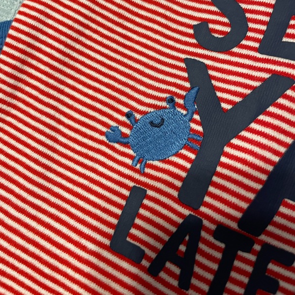 Carter’s 12 month onesie and tank top/shorts set NWT - Picture 10 of 10